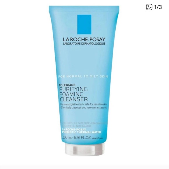 La Roche-Posay Toleriane Purifying Foaming Facial Cleanser - 6.76oz - Picture 2 of 2